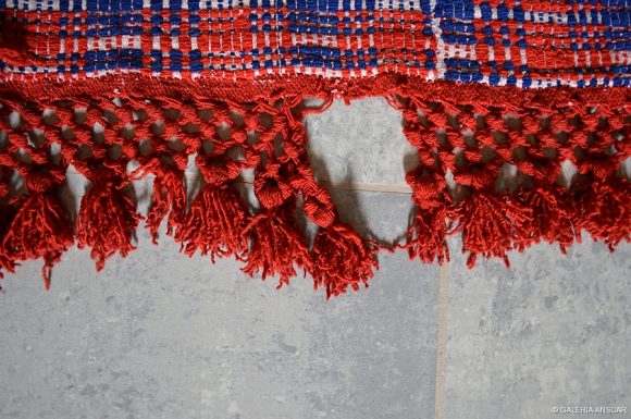 COLCHA DE LANA Y LINO 198X183-60 AÑOS APROX. -003