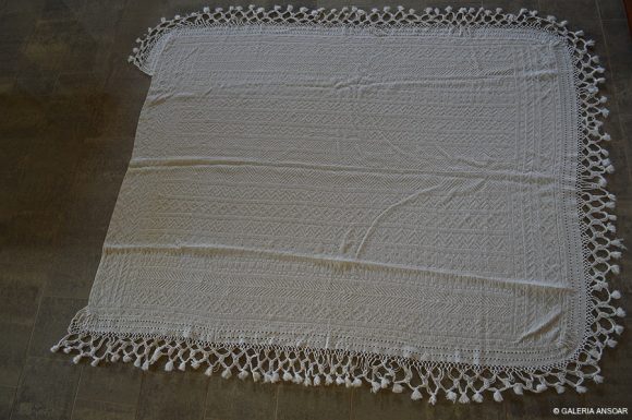 COLCHA DE LINO 230X200- 60 AÑOS APROX.-002