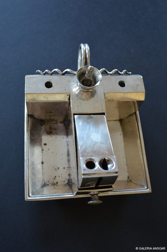 GETHEN. MECHERO Y CORTAPUROS DE PLATA 8X12X12-PESO 580 GRMOS (1)a-002 GETHEN. MECHERO Y CORTAPUROS DE PLATA 8X12X12-PESO 580 GRMOS (1)a-002