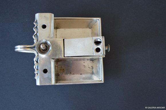 GETHEN. MECHERO Y CORTAPUROS DE PLATA 8X12X12-PESO 580 GRMOS (3)-004 GETHEN. MECHERO Y CORTAPUROS DE PLATA 8X12X12-PESO 580 GRMOS (3)-004