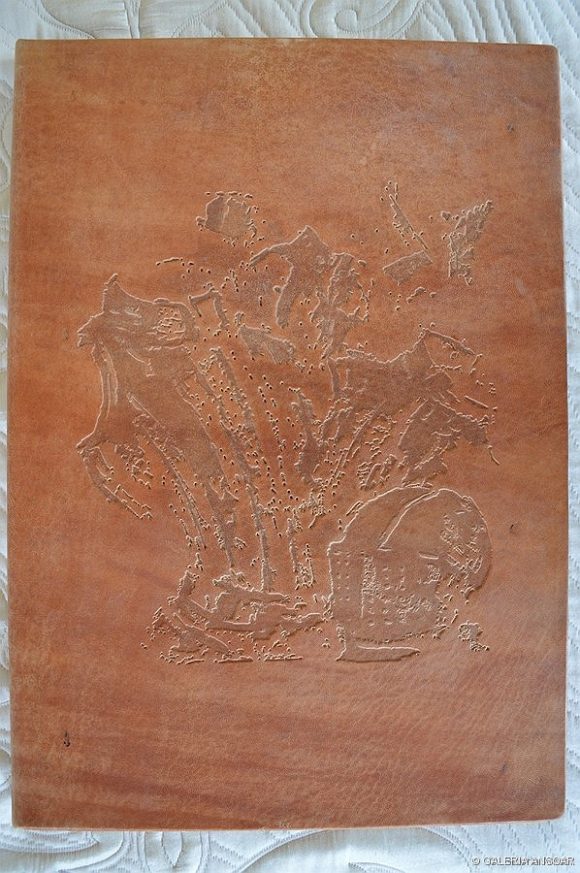 QUIJOTE.CARPETA DE PIEL. 54X38 -023-023